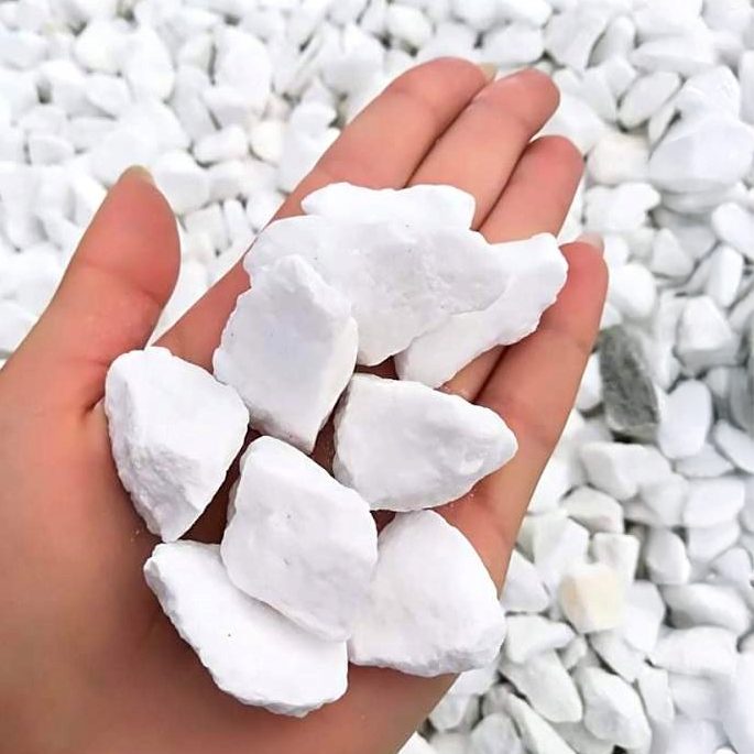 Marble Chippings Polar White 16-32mm
