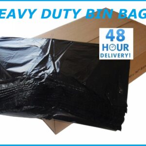 Bin Liners Heavy Duty Black Refuse Sacks