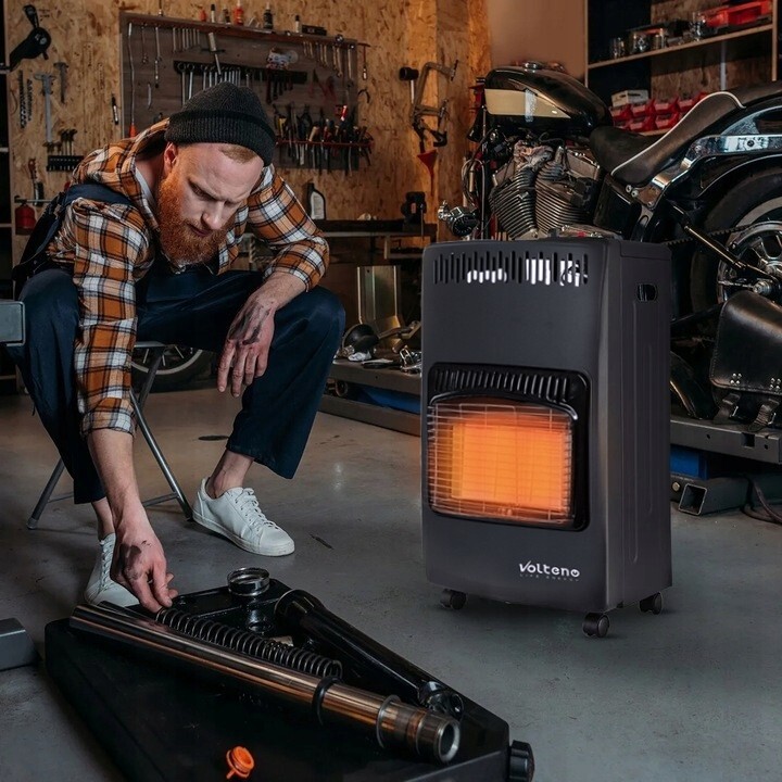 Portable Gas Heater 4.2kW Propane Butane 3 Settings - Image 8