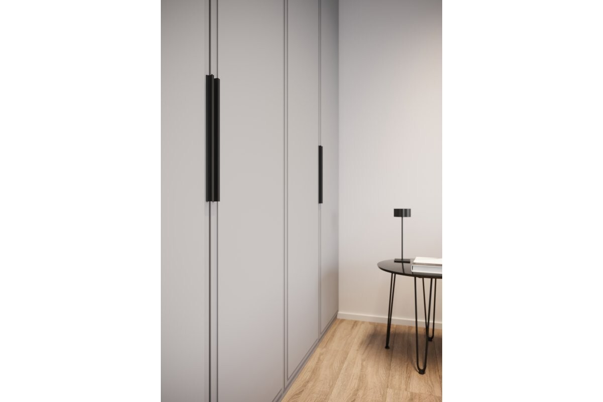 Groove Cabinet Pull Handle Aluminium - Image 4