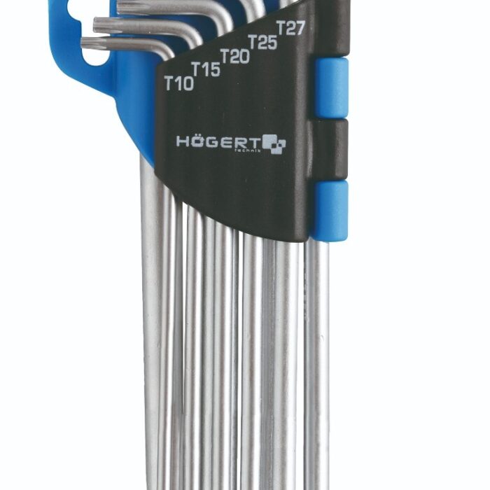 Torx Key Set T10-T50 Extra Long CrV Steel 9pc