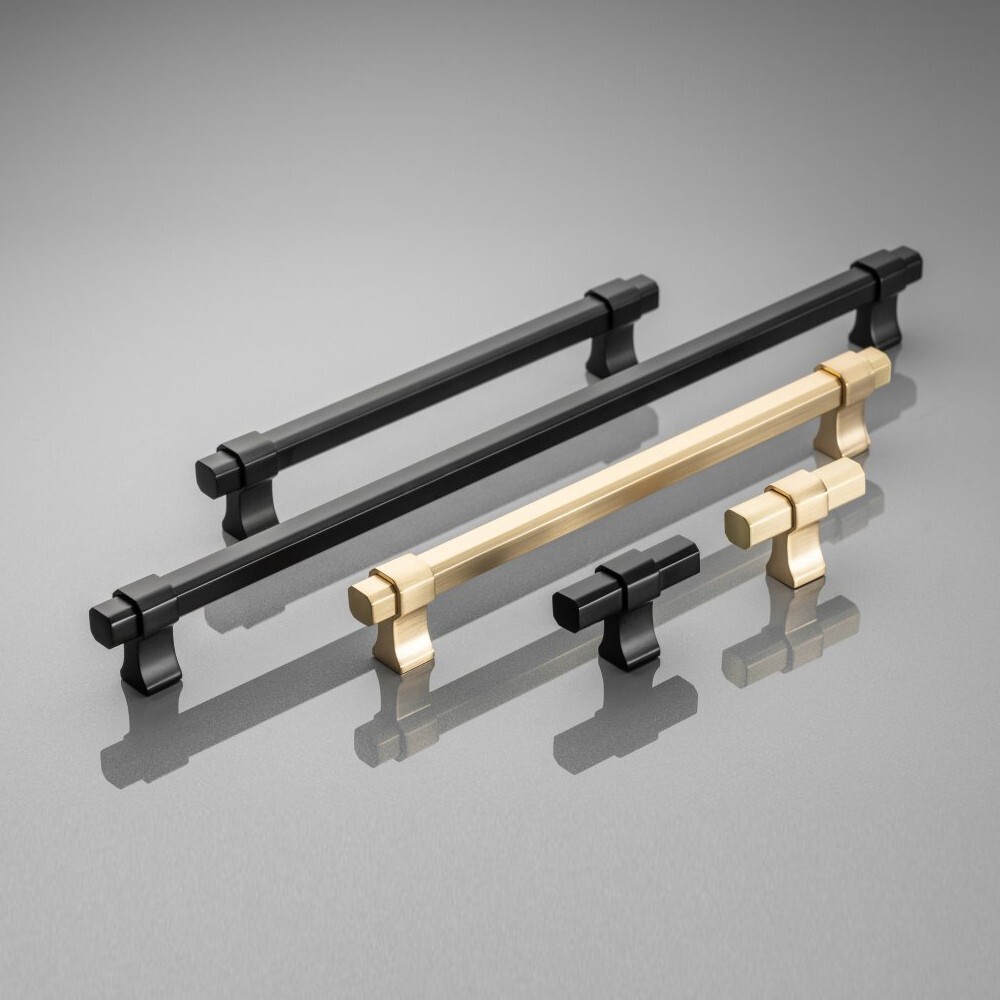 Imperial T-Bar Cabinet Pull Handle Zinc - Image 2