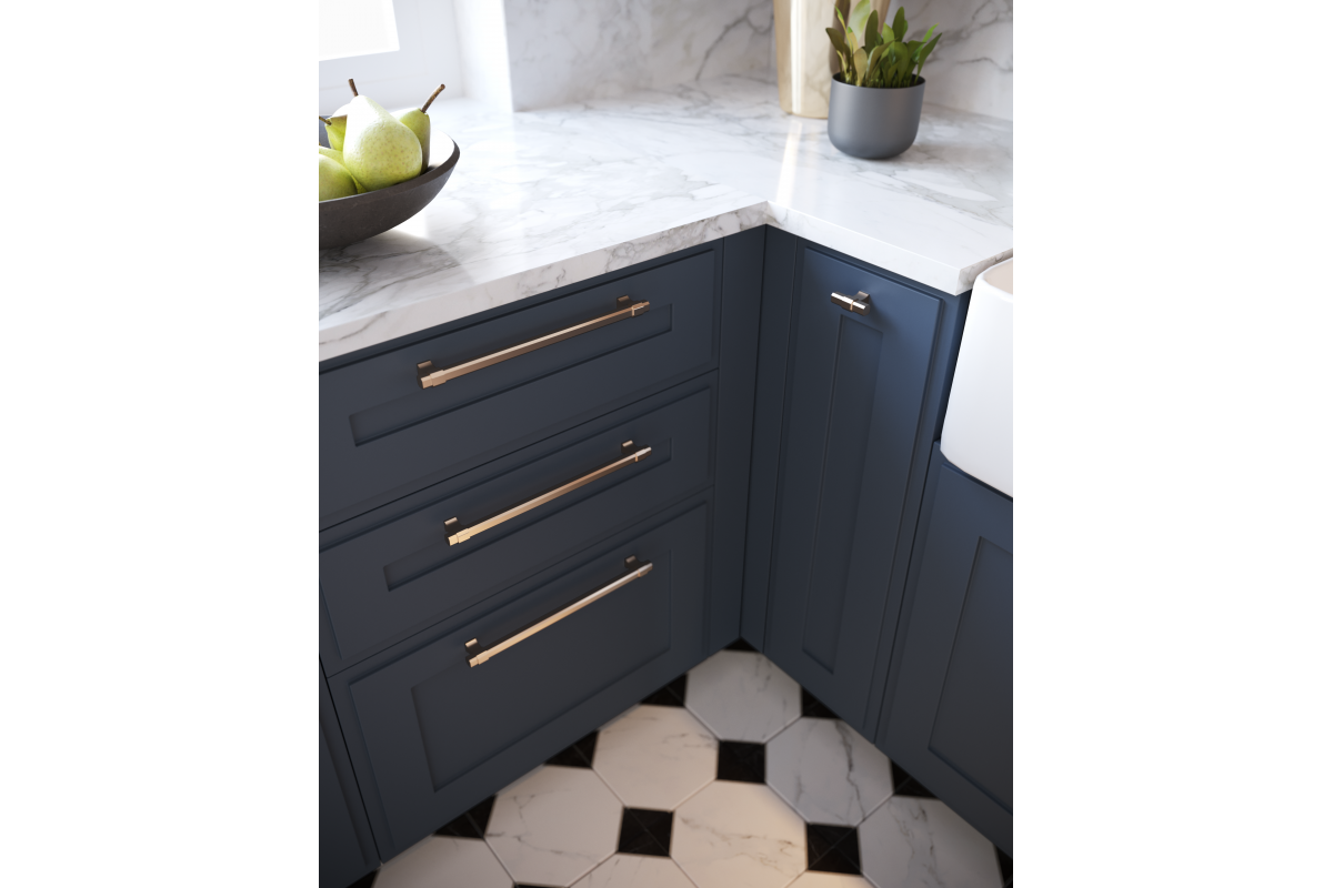 Imperial T-Bar Cabinet Pull Handle Zinc - Image 6
