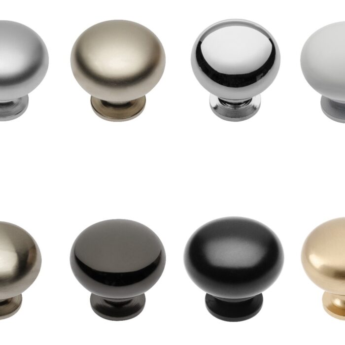 Bergamo Cabinet Knob Steel 32.5mm