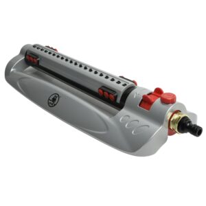 Oscillating Lawn Sprinkler Metal Click-Lock