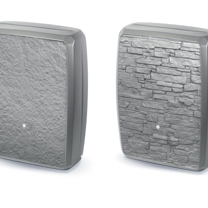 Slim Slate-Effect Water Butt 250L Grey
