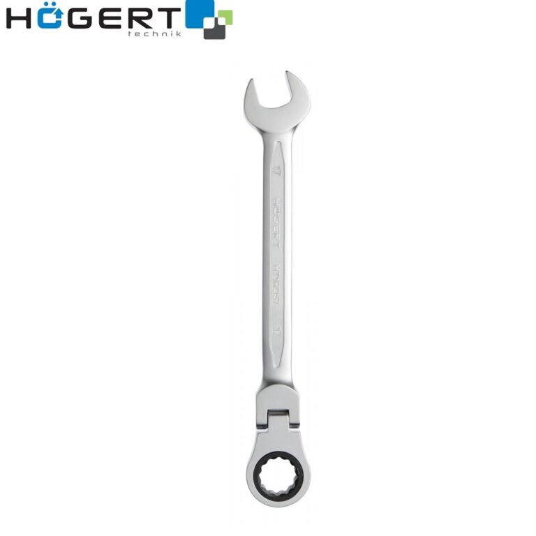 Combination Ratchet Spanner Flexi Head 72T CrV Metric