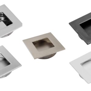 Recessed Sliding Door Finger Pull Handle 40mm