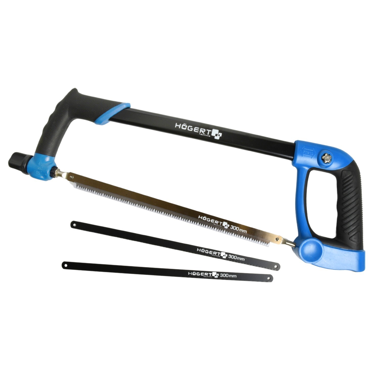 Bow Saw 300mm with 3 Interchangeable Blades