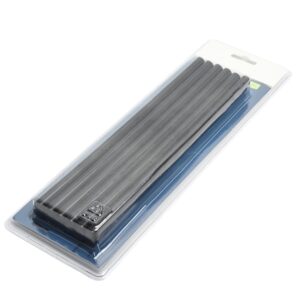 Hot Melt Glue Sticks Black EVA 11.2mm x 250mm (12)