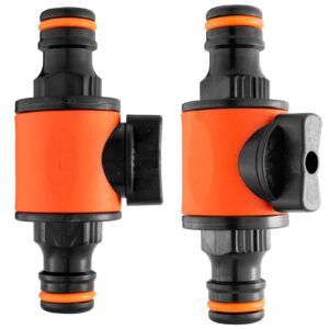 In-Line Hose Shut Off Valve 1/2in Quick Connect