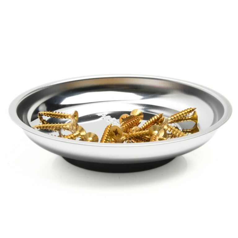 Magnetic Parts Tray Stainless Steel 150mm