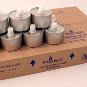 Chafing Fuel Wick Cans 48 Pack 6 Hour Burn