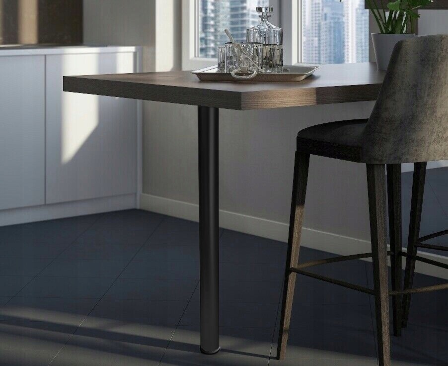 Adjustable Round Table Legs 60mm Steel Set of 4 - Image 4