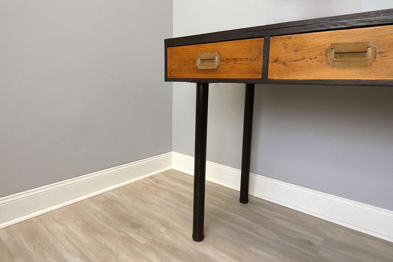 Adjustable Round Table Legs 60mm Steel Set of 4 - Image 5