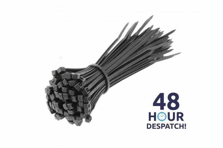 Black Cable Ties Nylon UV Resistant Self-Locking