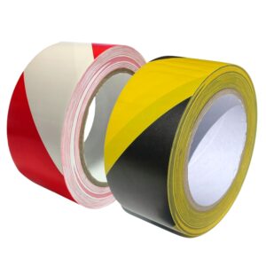 Hazard Warning Tape Heavy Duty Low Noise 50mm x 33m