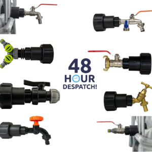 IBC S60x6 Outlet Extension Adapter & Tap Fittings