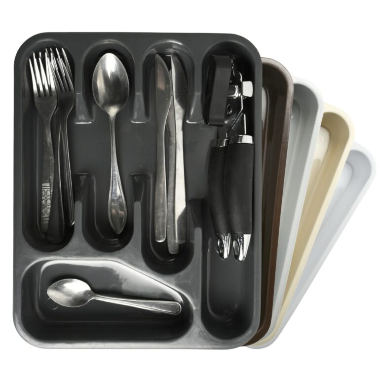 Plastic Cutlery Tray Drawer Insert 5 Compartment