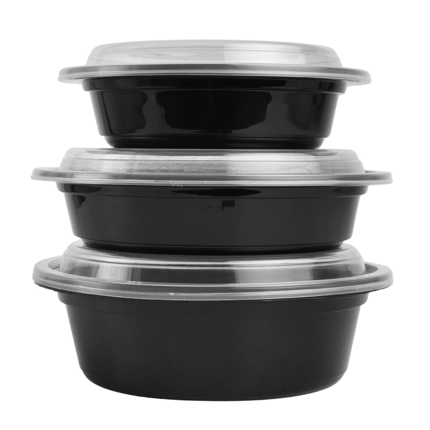 PP Food Containers with Clear Lids for Hot and Cold - Image 2