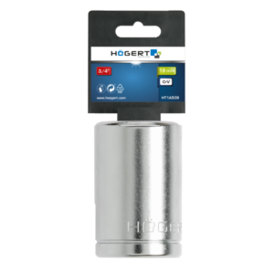 Hex Socket 3/4in Drive Shallow CrV (19-50mm)