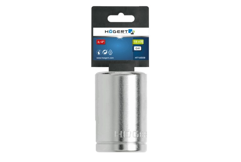 Hex Socket 3/4in Drive Shallow 6-Point CrV