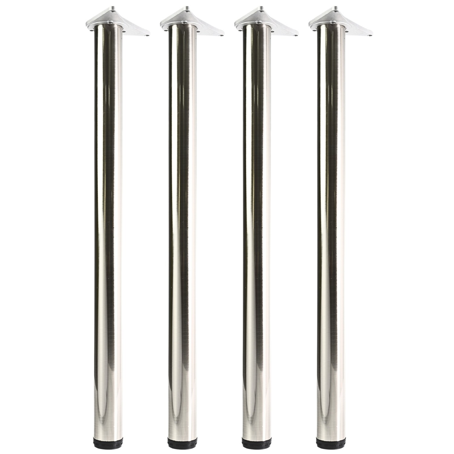 Adjustable Round Table Legs 60mm Steel Set of 4 - Image 19