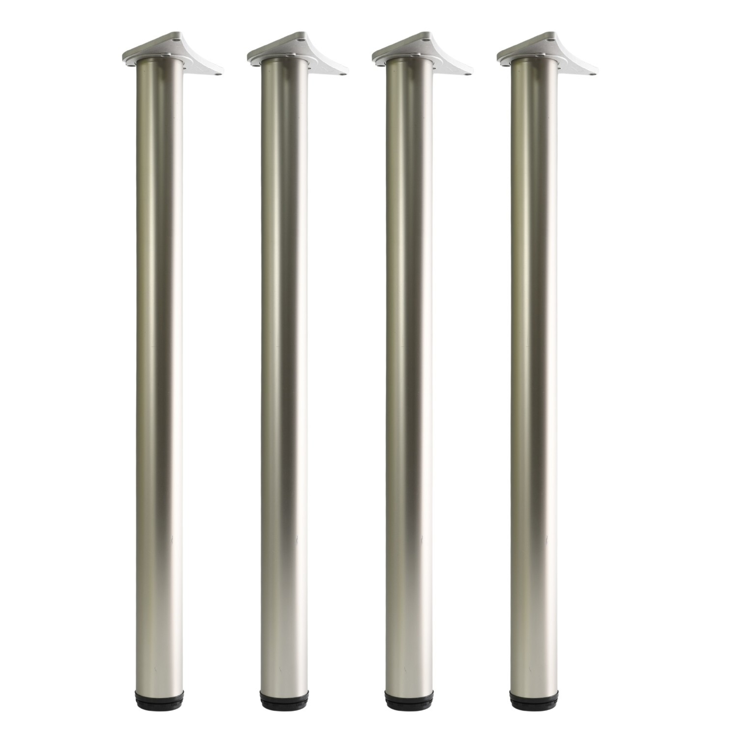 Adjustable Round Table Legs 60mm Steel Set of 4 - Image 18