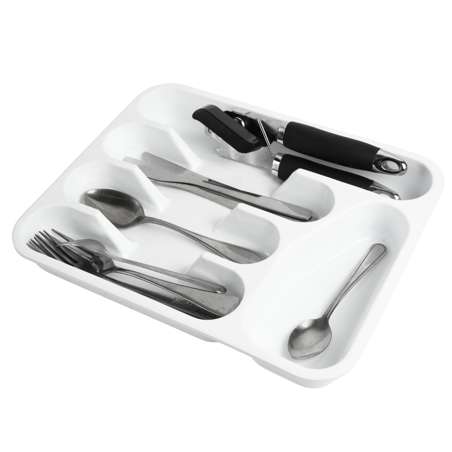 Plastic Cutlery Tray Drawer Insert 5 Compartment - Image 6
