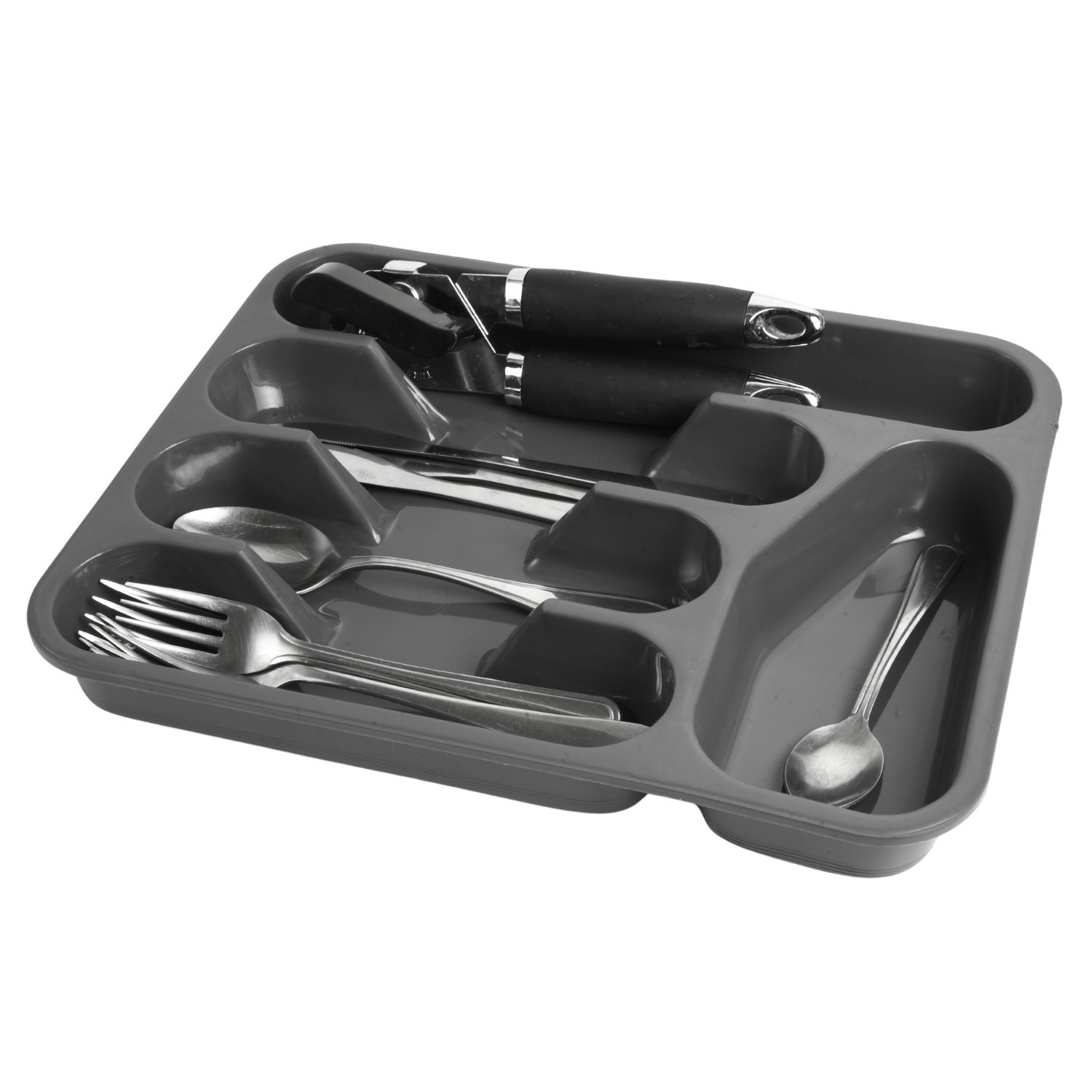 Plastic Cutlery Tray Drawer Insert 5 Compartment - Image 9