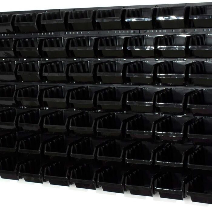 Tool Pegboard Black 1152x780mm 6-Panel 63 M Bins