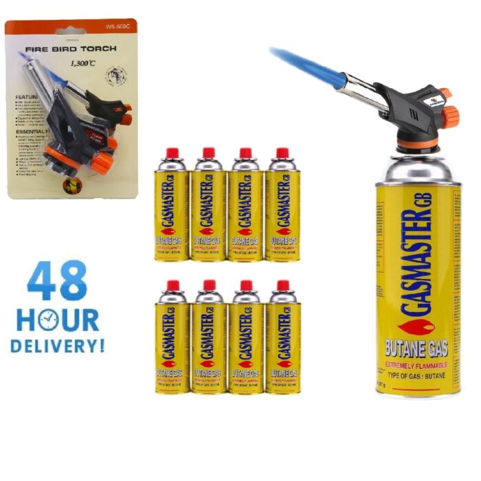 Butane Blow Torch Piezo Ignition