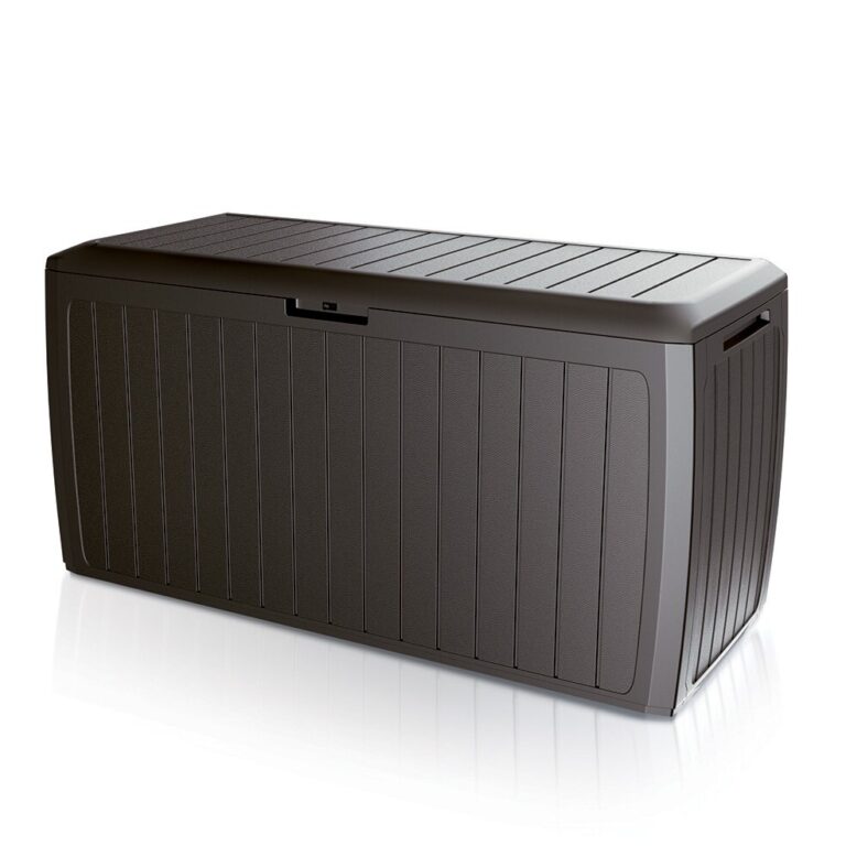 Garden Storage Box 290L Umber Brown