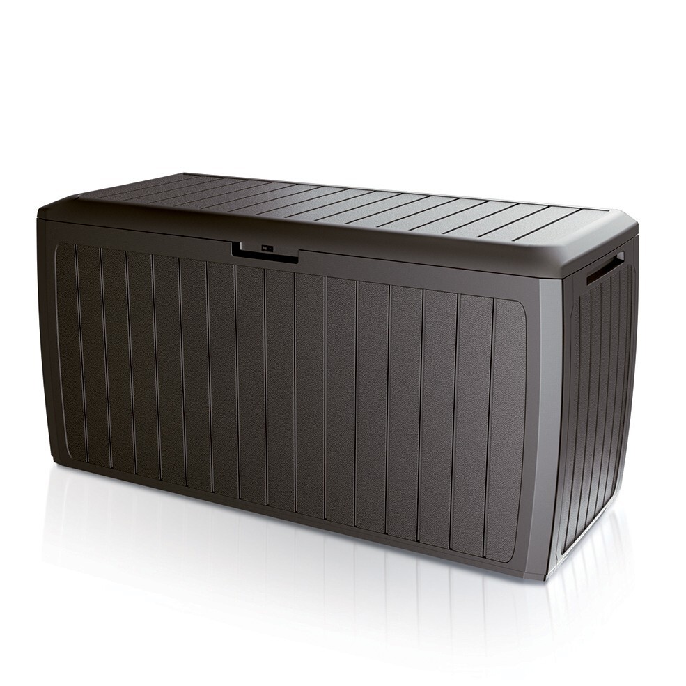 Garden Storage Box 290L Umber Brown