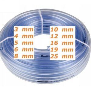 Clear PVC Flexible Tubing Hose Food Grade