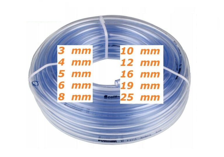 Clear PVC Flexible Tubing Food Grade
