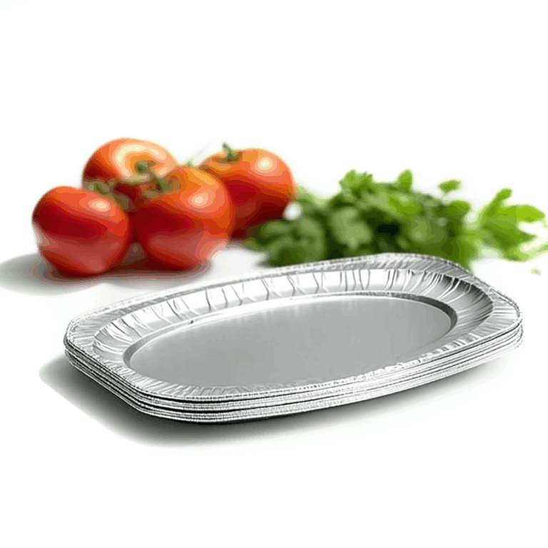Disposable Aluminium Foil Platters Reusable
