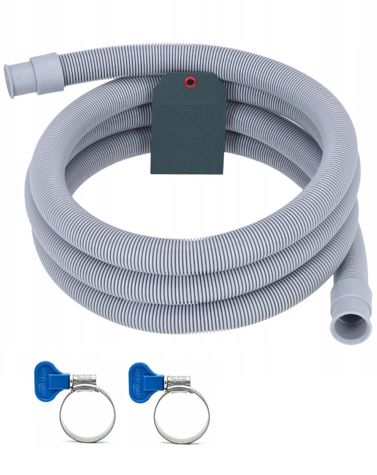 Washing Machine Drain Hose with 2 Hose Clips
