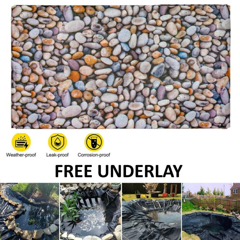 Pond Liner LDPE 0.5mm with Underlay