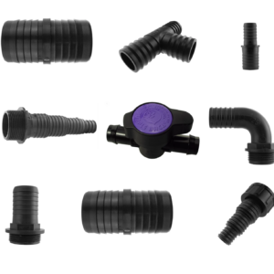 Pond Hose Fittings Barbed Connectors & Valves