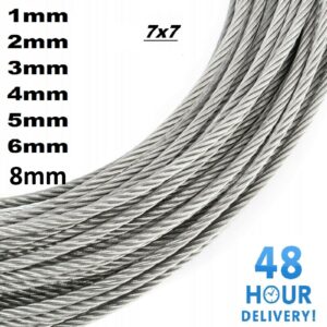 Galvanised Steel Wire Rope 7x7