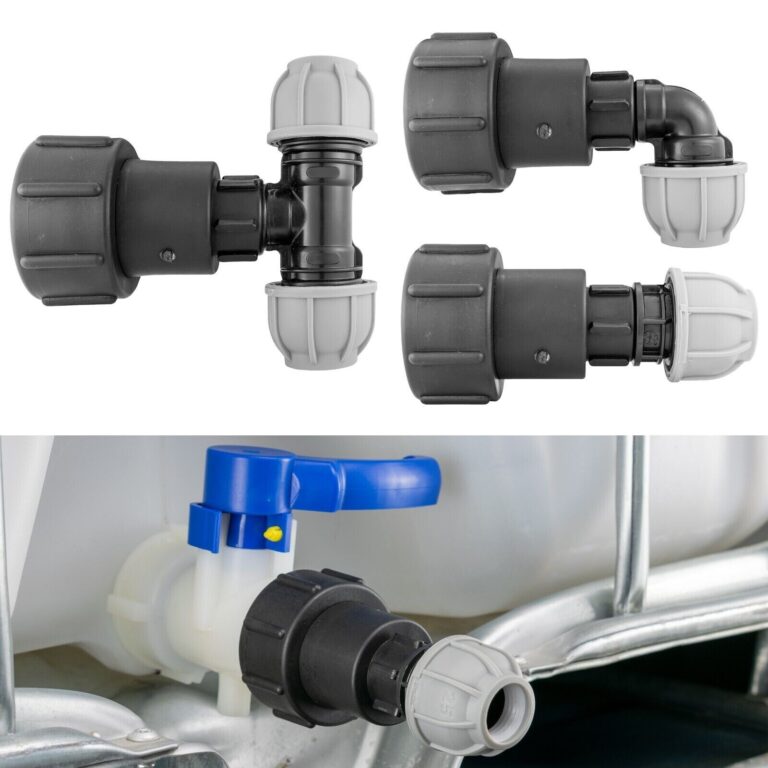 IBC Adapter S60x6 to MDPE 3/4in BSP Outlet
