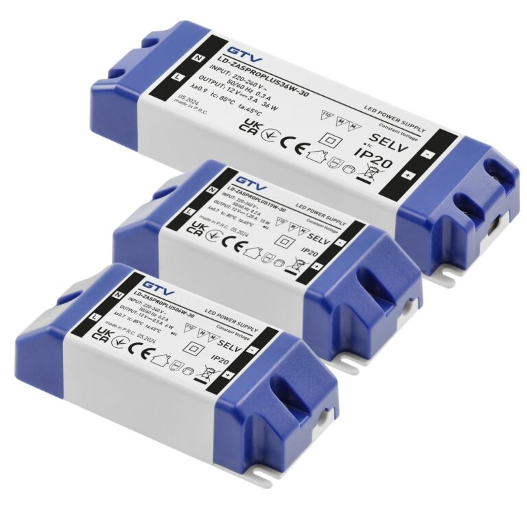 LED Driver 230V to 12V DC IP20 PRO+