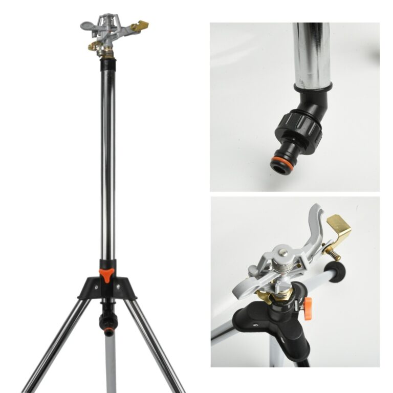 Pulsating Lawn Sprinkler Tripod 450m Coverage