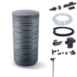 Water Butt 290 L Granite Effect Textured Finish