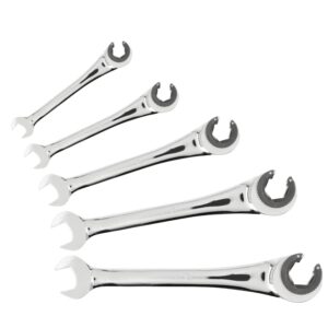 Ratchet Flare Nut Spanner Semi-Open (Metric)