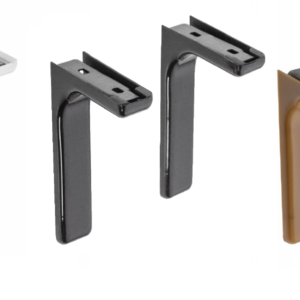 Concealed Shelf Support Brackets with Covers