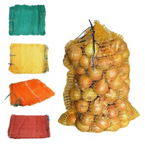 Mesh Drawstring Storage Sacks for Logs & Veg