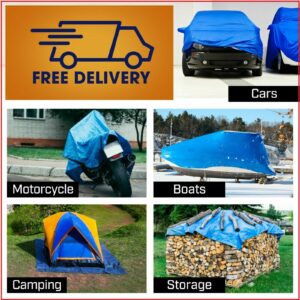 Tarpaulin Heavy Duty Waterproof Cover Sheet