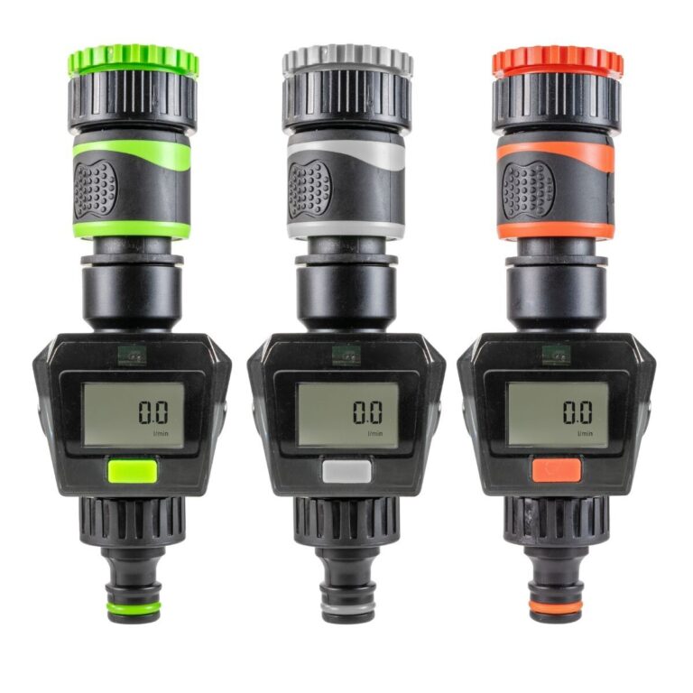 Digital Water Flow Meter Quick-Connect for Garden Hose